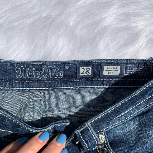 Miss Me Relaxed Boot Cut Jeans - Picture 3 of 4